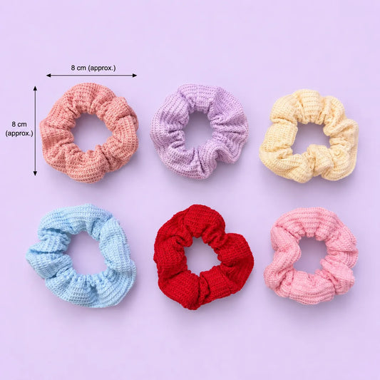 Crochet Hair scrunchies (1Dz) - UBKWS2969