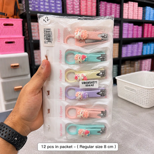 Cute korean nail clipper - (Pack of 12) - UBKWS4071