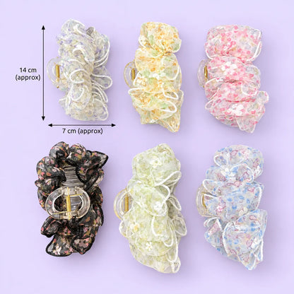 XL Bow hair claw (1Dz) - UBKWS4348