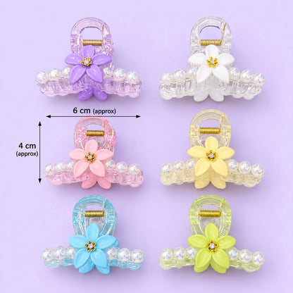 Pearl Flower Hair claw Clips (1Dz) – UBKWS4319