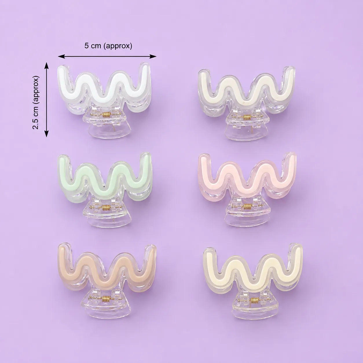 Premium Bofeini hair claw (1Dz) - UBKWS4170