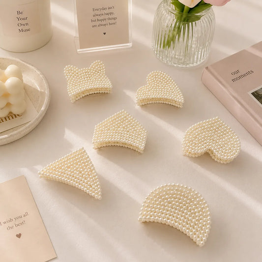 Pearl hair claw (1Dz) - UBKWS408