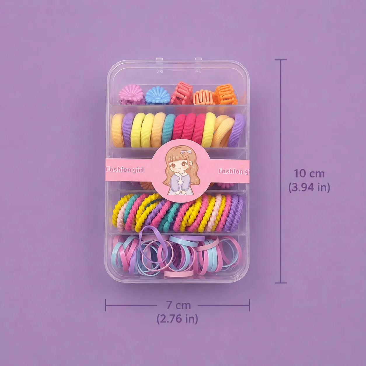 Kids hair accessories set (1Dz) - UBKWS426