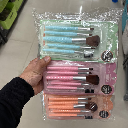 5-in-1 Makeup Brush Set (12 Sets) - UBKWS1077