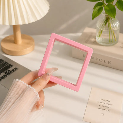 9x9 Cm - 3D Floating box (10Pcs) - Baby pink