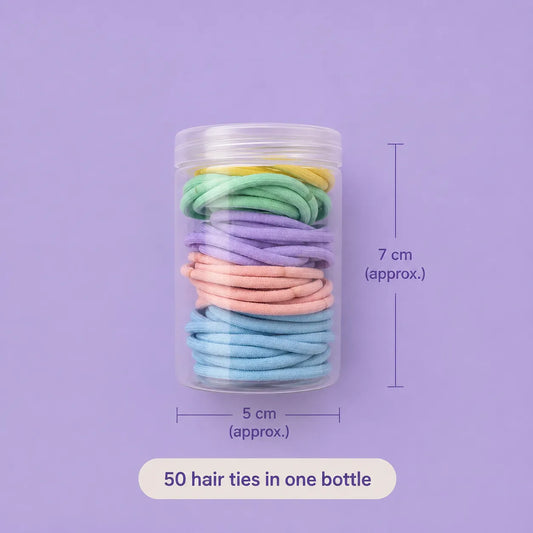 Pastel Hair ties (1Dz) - UBKWS447