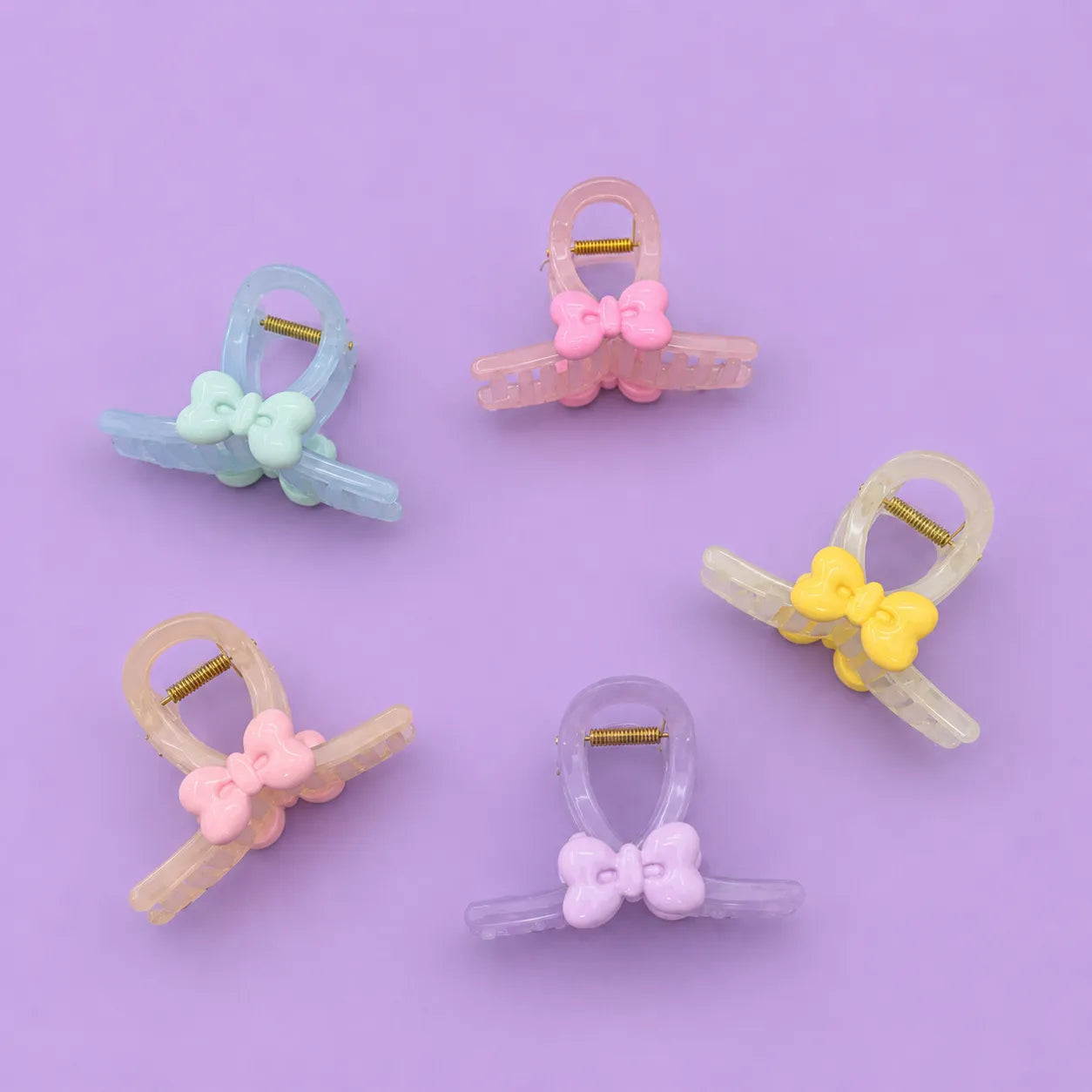 Pastel miniature hair claw (1Dz) - CP-199
