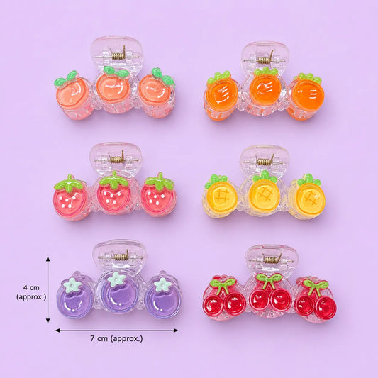 Fruit hair claw (1Dz) - UBKWS2960