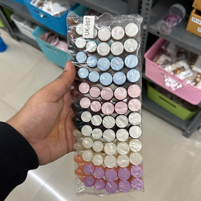 Shiny Charm Banana Clip (12Pcs) - UBKWS1092