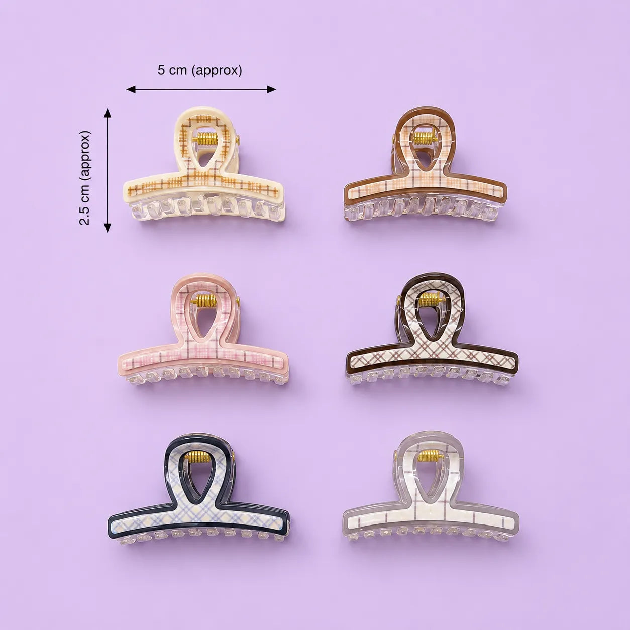 Premium Bofeini hair claw (1Dz) - UBKWS4171