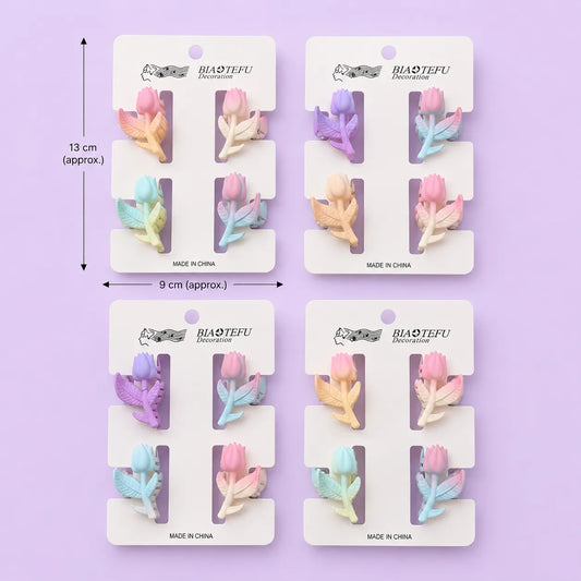 Mini Gradient tuip hair claw card (1Dz) - UBKWS2876