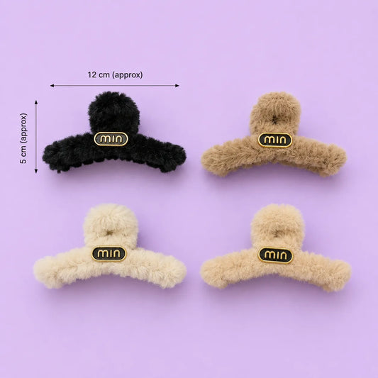 Korean miniature fur hair claw (1Dz) - UBKWS4209
