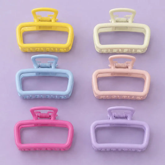Premium Metal hair claw clip (6Pcs) - UBKWS2823