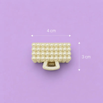 Pearl mini hair claw (1Dz) - UB-405