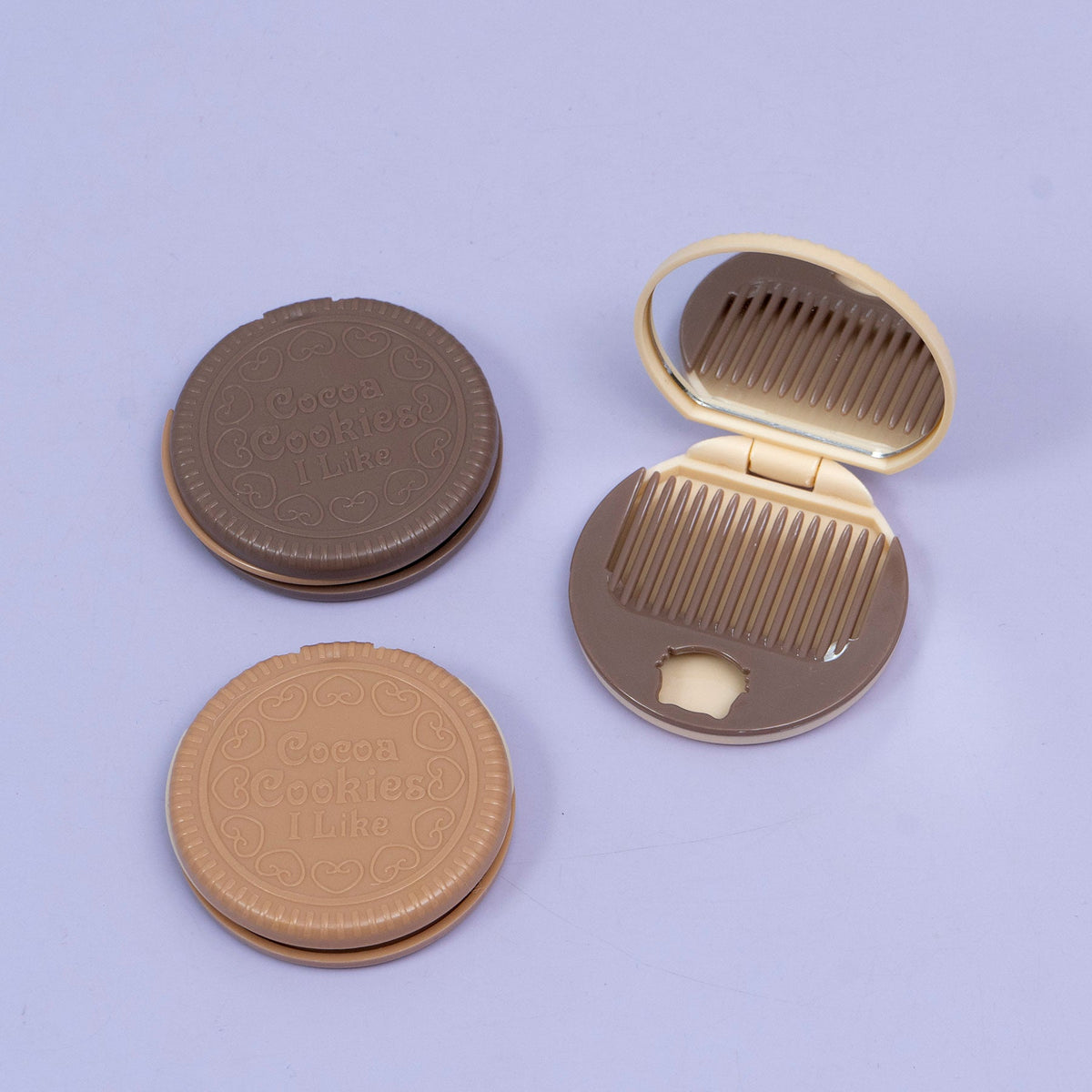 Mini Foldable Mirror Comb (1Dz) - UBKWS2569