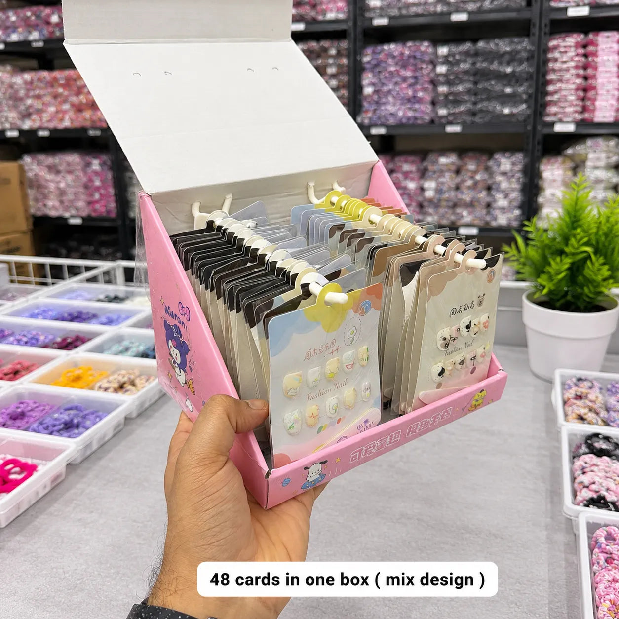 Kids press on nails (48 Cards) - UBKWS2876