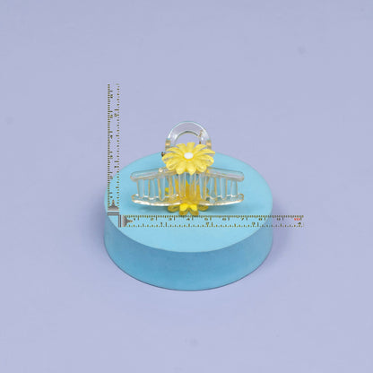 Flower Acrylic Hair Claw Clip (1Dz) - UBKWS2399