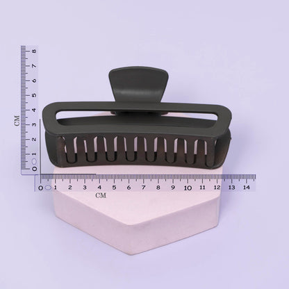 Korean style Matt hair claw (Pack of 12) - UBKWS818