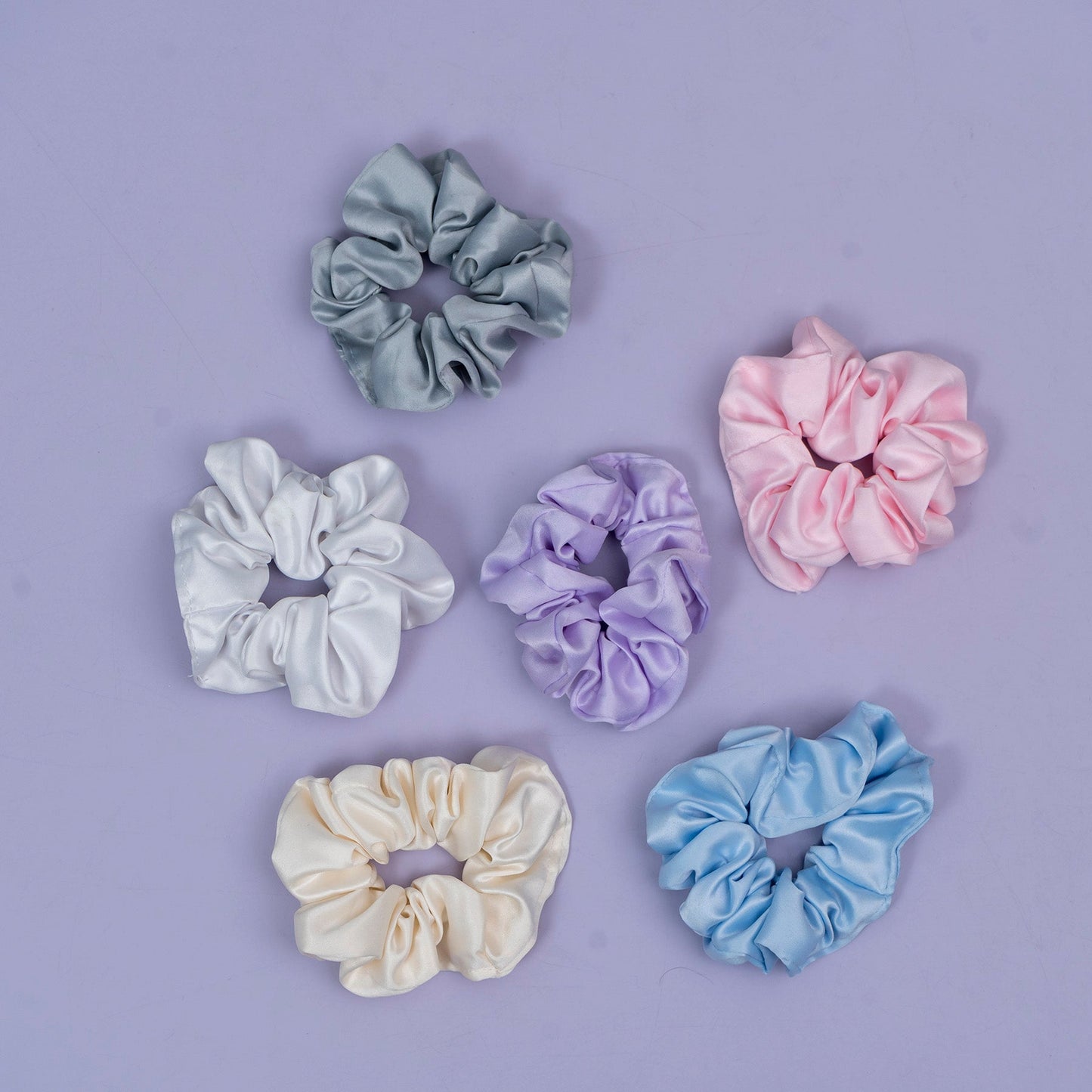 Satin Soft Scrunchies Set (1Dz) – UBKWS2719