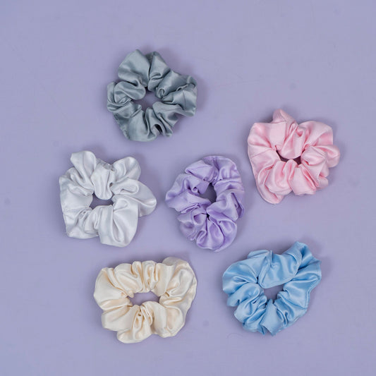 Satin Soft Scrunchies Set (1Dz) – UBKWS2719