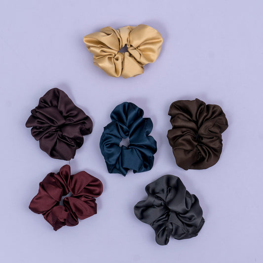 Satin Soft Scrunchies Set (1Dz) – UBKWS2720