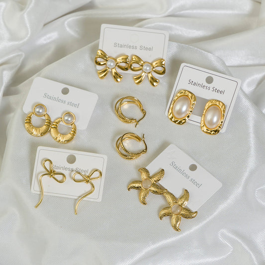 Anti-Tarnish Earrings - UBK3169