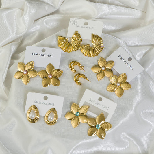 Anti-Tarnish Earrings - UBK3172