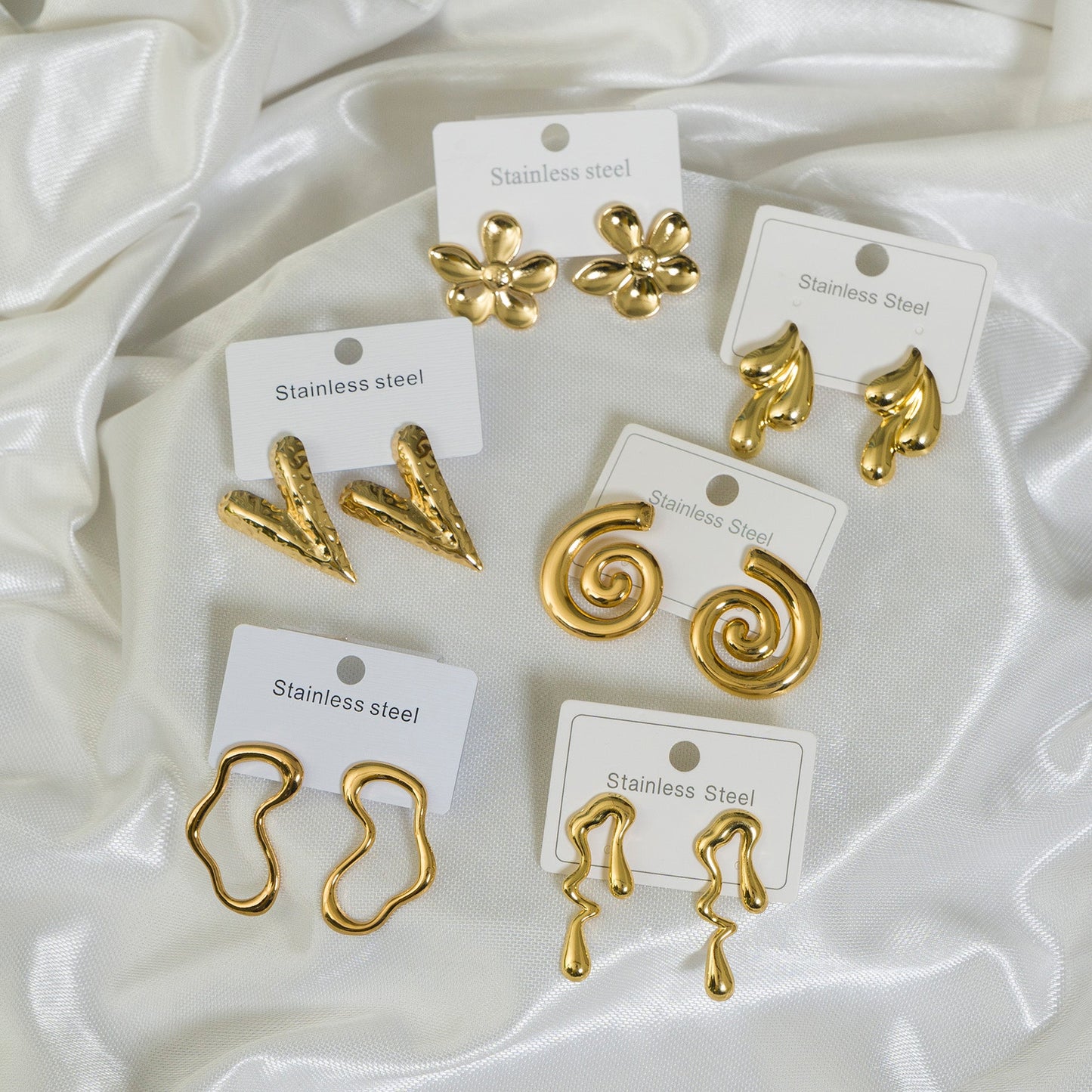 Anti-Tarnish Earrings - UBK3175