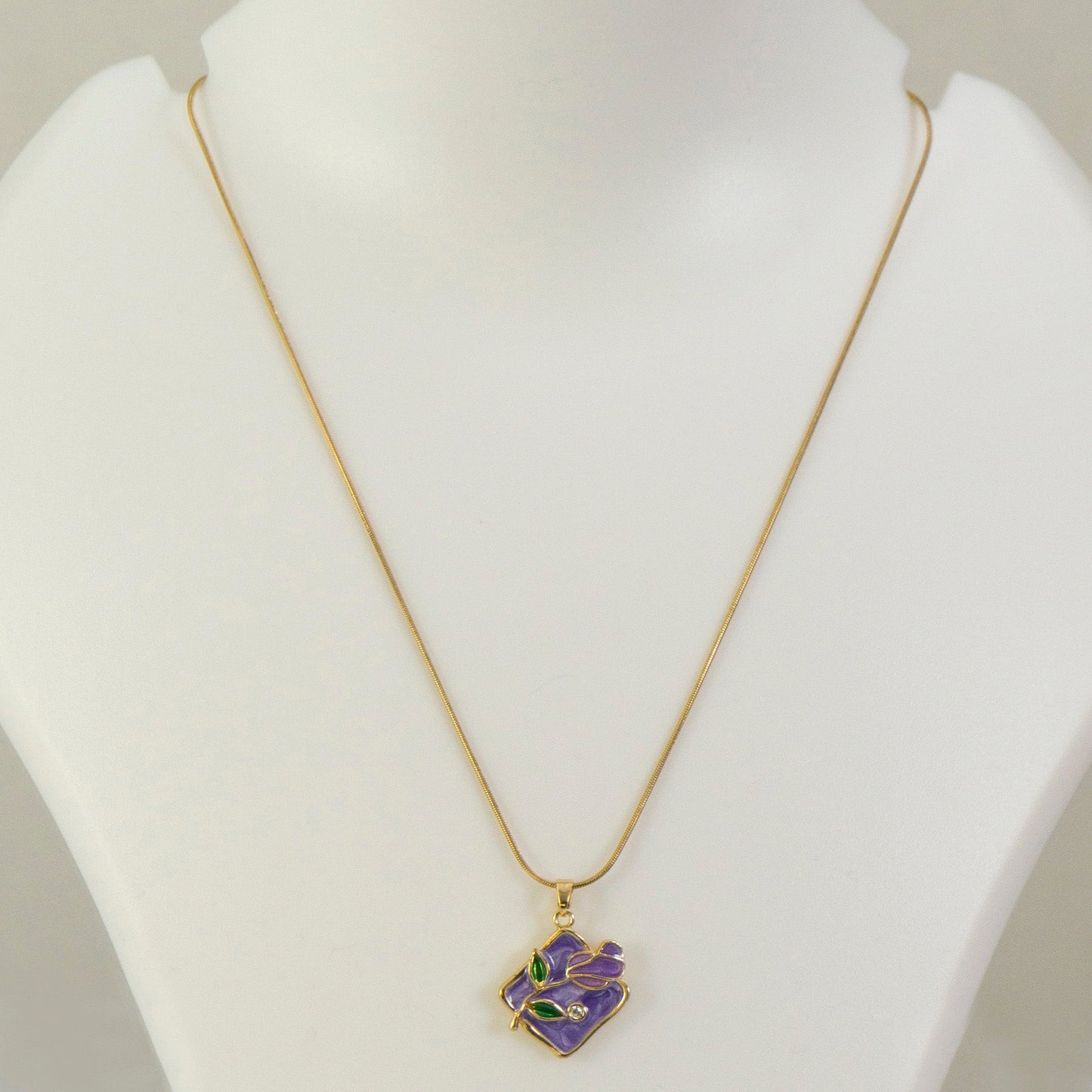 Anti tarnish Pendant Necklace  - UBK3192