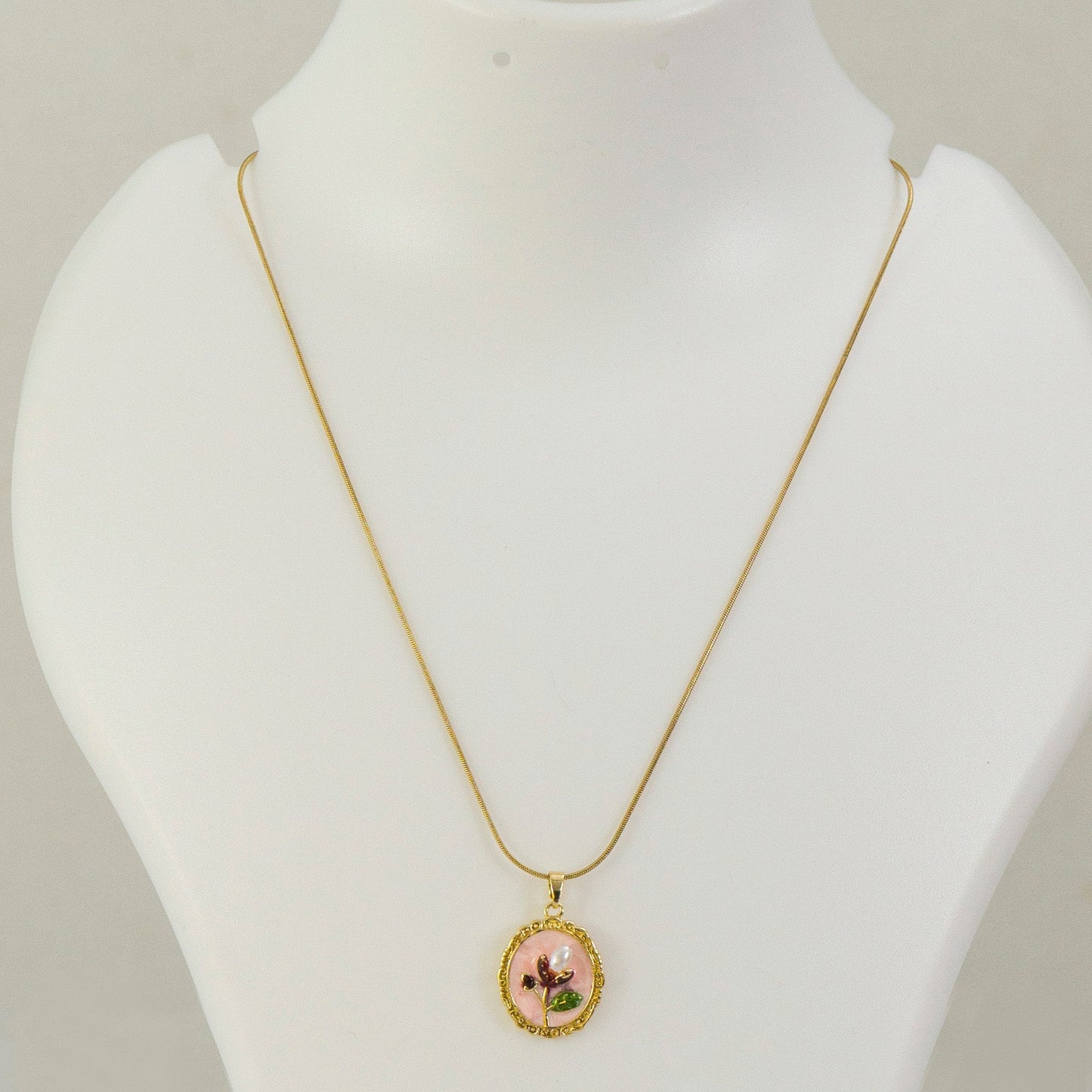 Anti tarnish Pendant Necklace  - UBK3195
