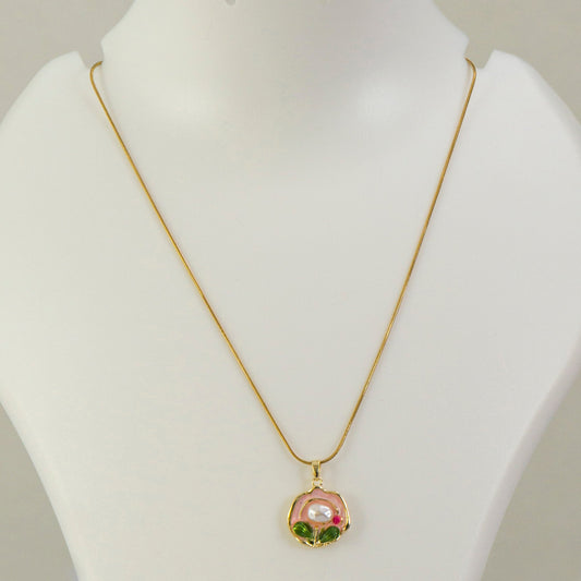 Anti tarnish Pendant Necklace  - UBK3198