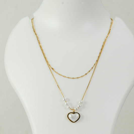 Anti tarnish Pendant Necklace  - UBK3247