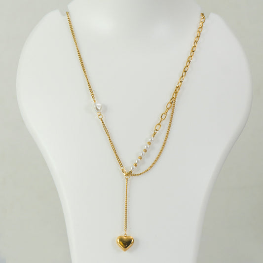 Anti tarnish Pendant Necklace  - UBK3249