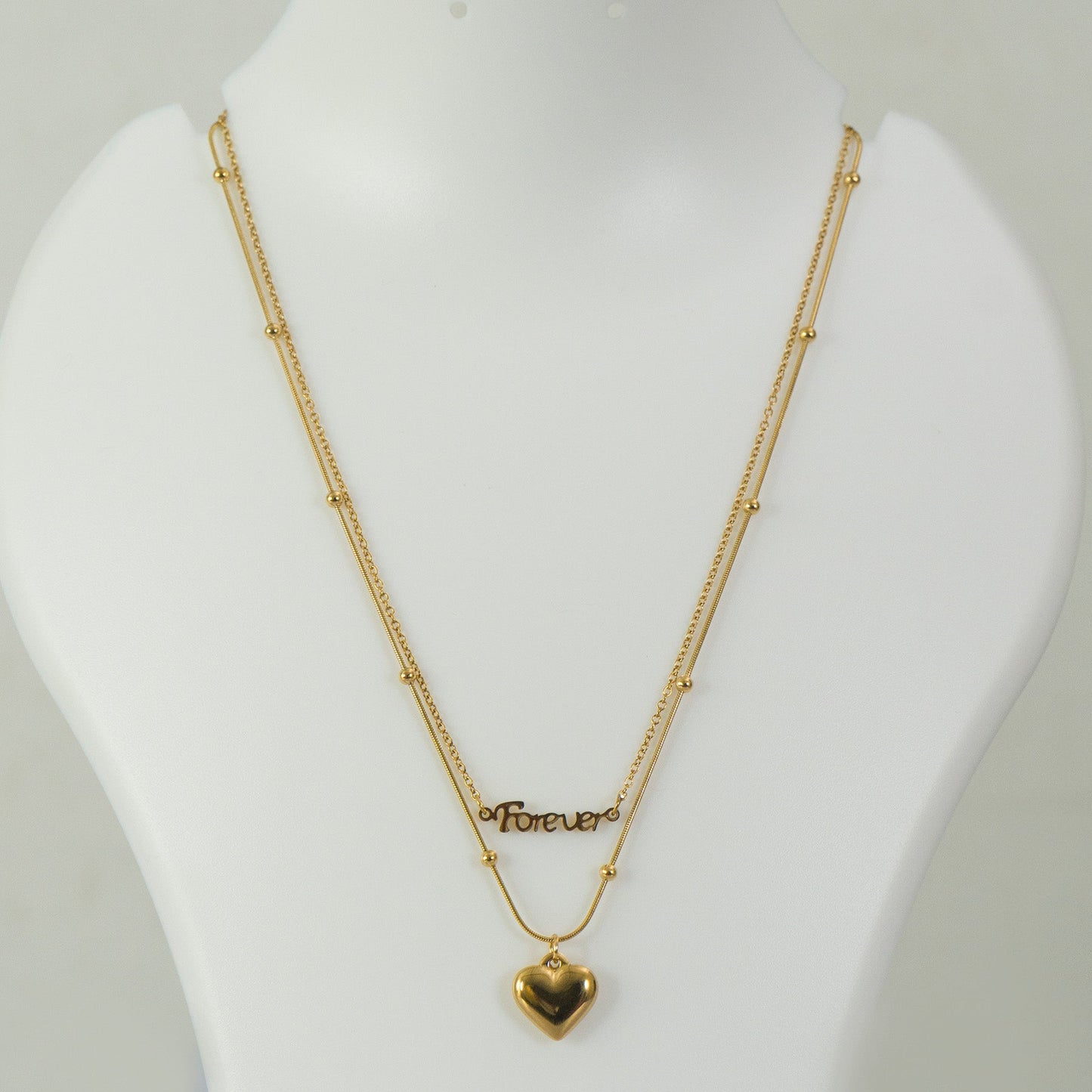 Anti tarnish Pendant Necklace  - UBK3257