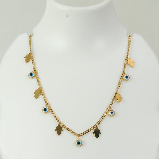 Anti tarnish Pendant Necklace  - UBK3271