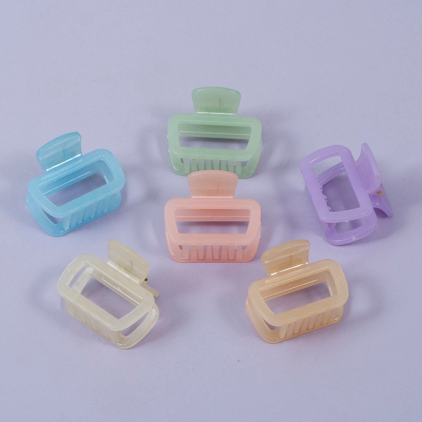 Pastel Hair Claw (12Pcs) - UBKWS1134
