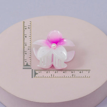 Flower Pearl Hair Claw (12Pcs) - UBKWS1137