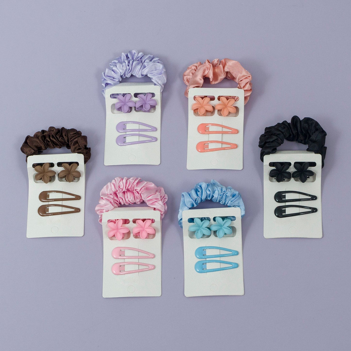 Scrunchie Hair Set (12Pcs) - UBKWS1139