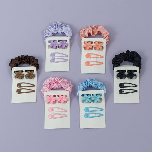 Scrunchie Hair Set (12Pcs) - UBKWS1139