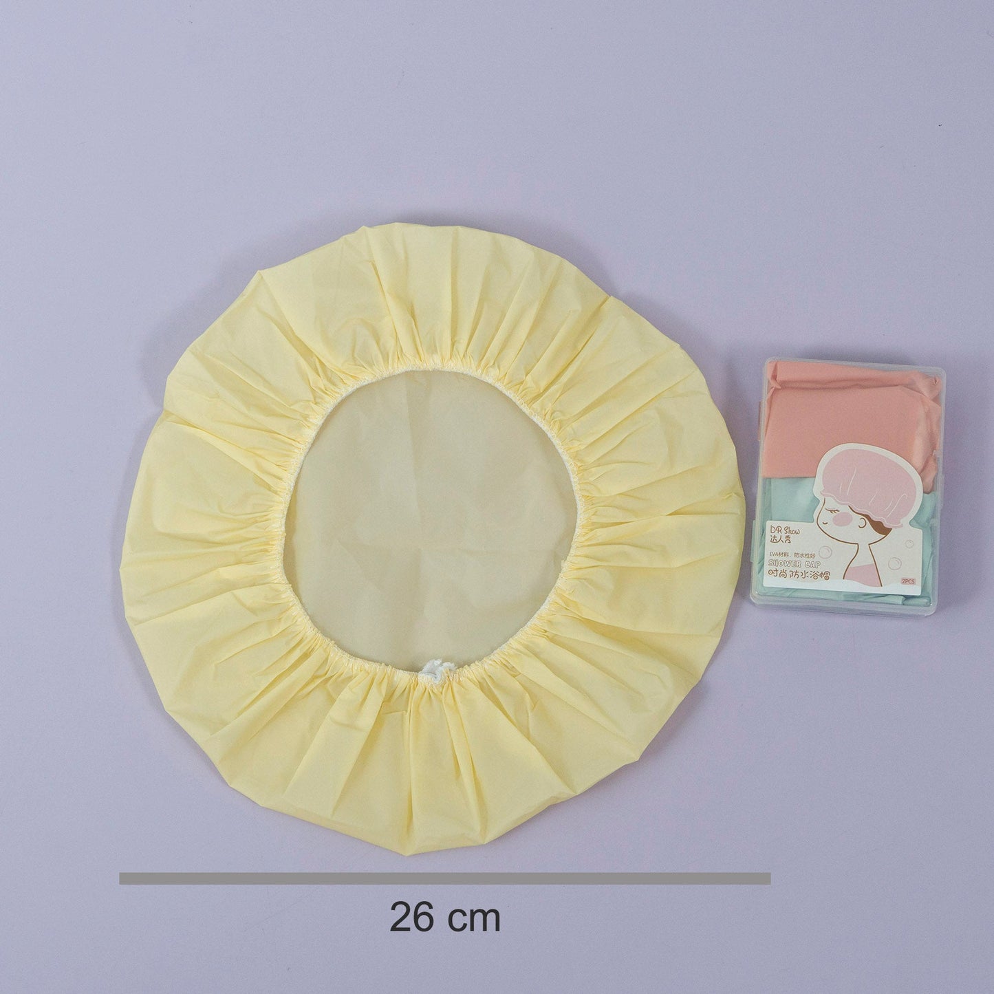 Waterproof Shower Caps (Set of 2 in 1 Case) (12Case) - UBKWS1158