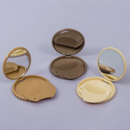 Cookie Design Pocket Mirror with Comb (12Pcs) - UBKWS1157