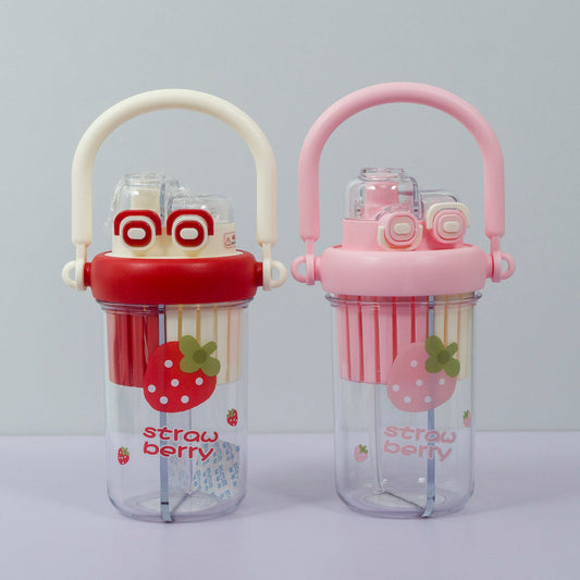 Strawberry Double-Compartment Bottle (6Pcs) - UBKWS1165