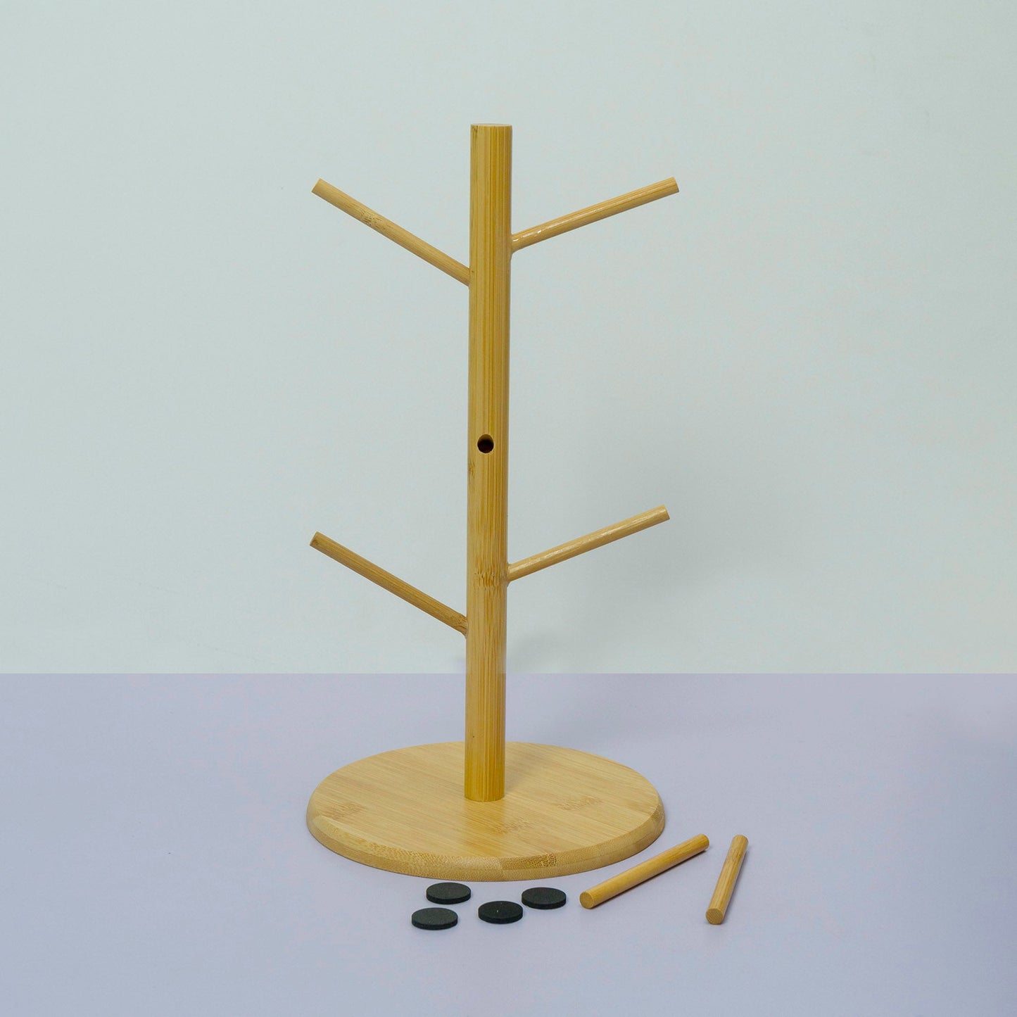 Wooden Hair Accessories Holder Stand Tree Style