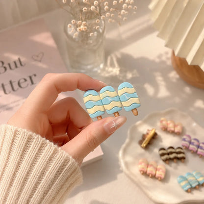Cute Foodie Hair Pins (1Dz) - UBKWS2840