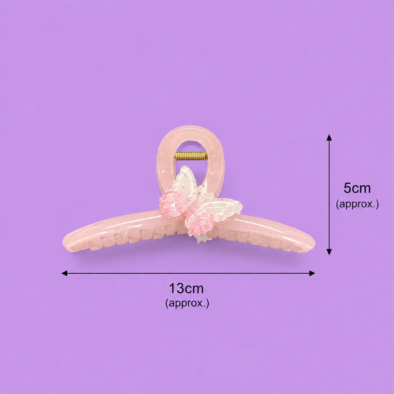 XL Pastel miniature hair claw (1Dz) - CP-195