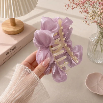 Pinterest bow hair claw clip (1Dz) - CP-189