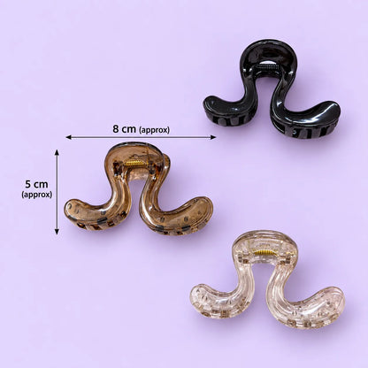 Octo medium hair claw (1Dz) - UBKWS4322