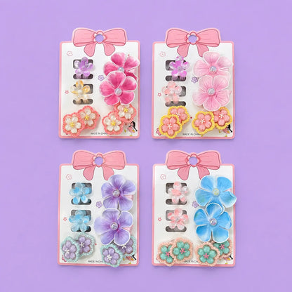 Floral Kids hair accessories set (1Dz) - CP-173 (Copy)