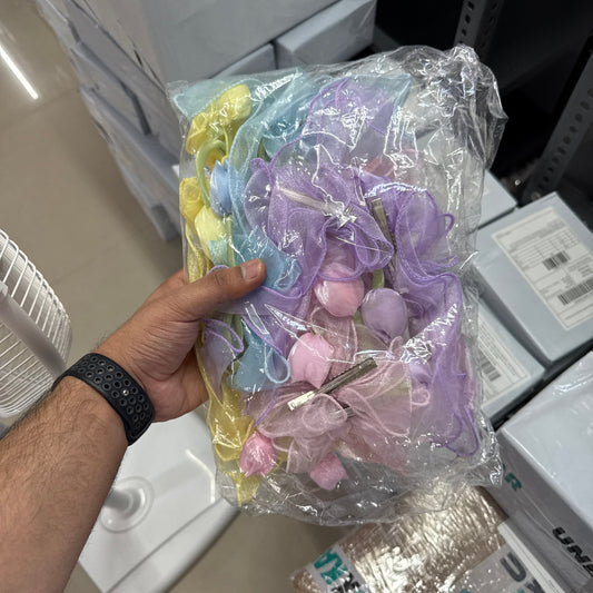 Tulip Ribbon Hair Clip (12Pcs) - UBKWS1219