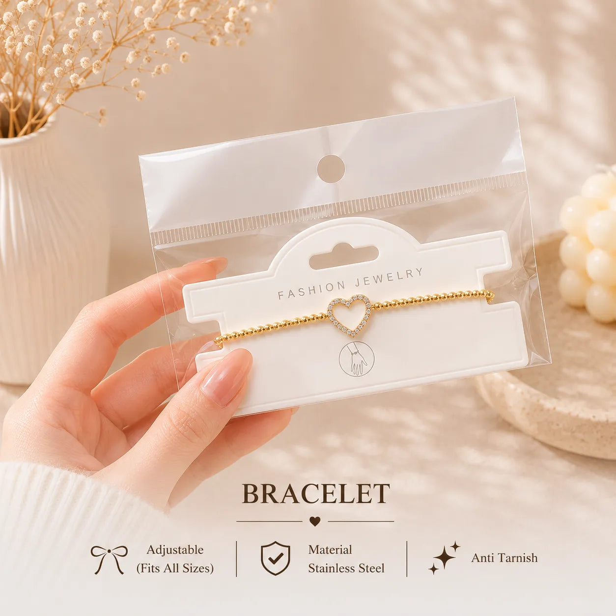 Adjustable Charm Bracelet  - UBKWS3039